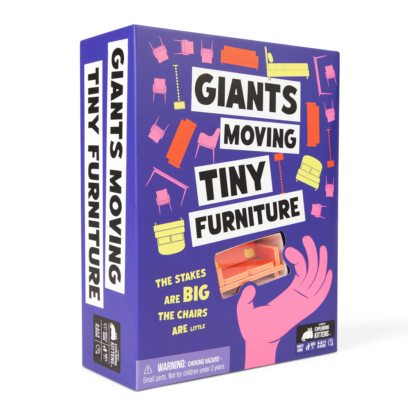 Giants Moving Tiny Furniture