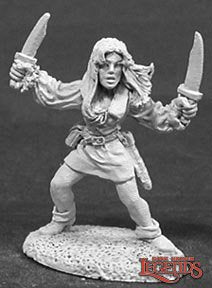 Dark Heaven: Legends Michelle Dancing Blades Human Rogue