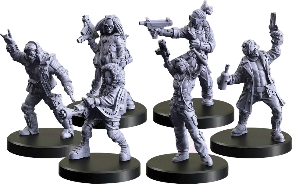 Cyberpunk RED: Combat Zone - Piranha Faction Starter Box