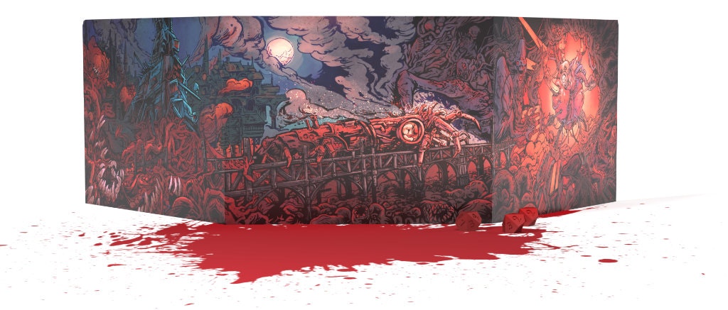 Heart RPG: The City Beneath - GM Screen