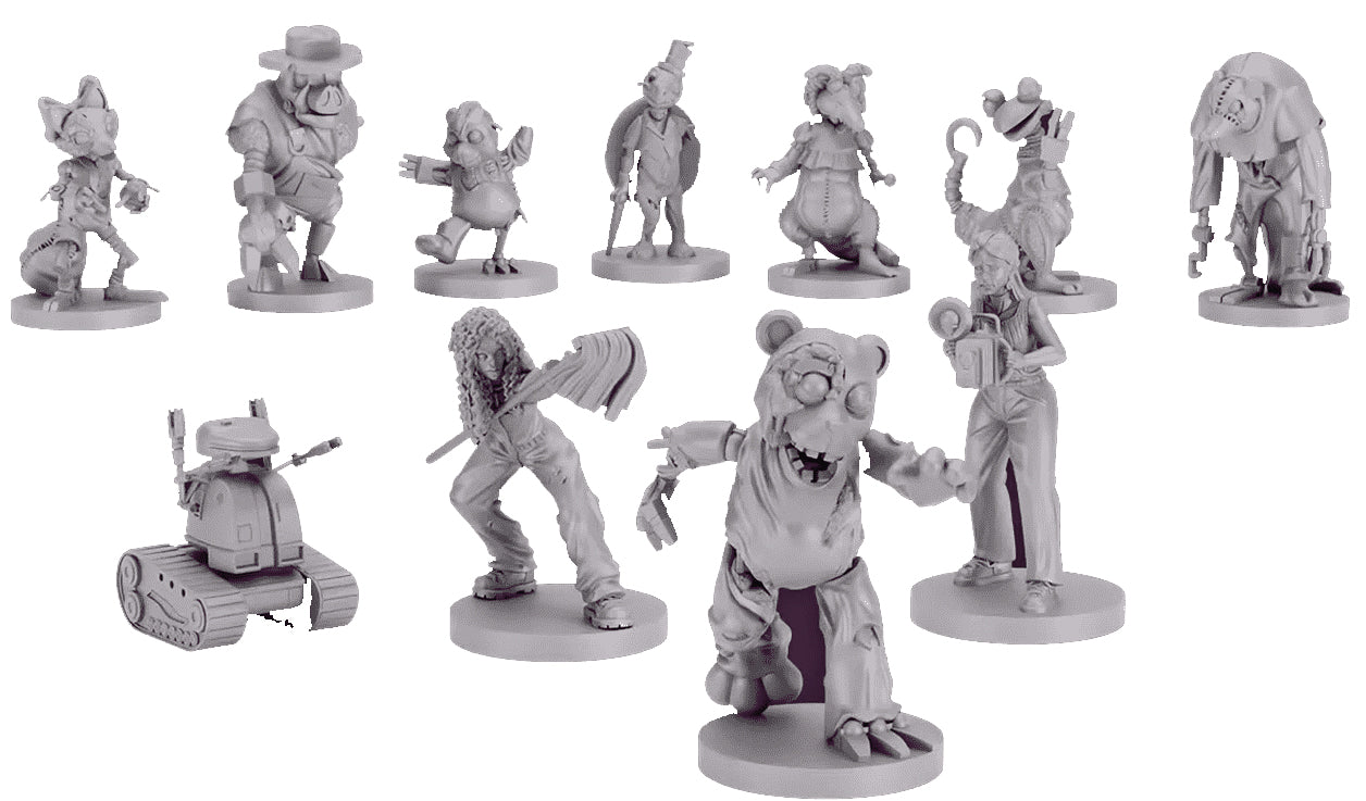 Final Girl: Bad Times at Buddyland - Miniatures