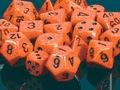 Speckled: Set Fire Polyhedral 7-Die Set