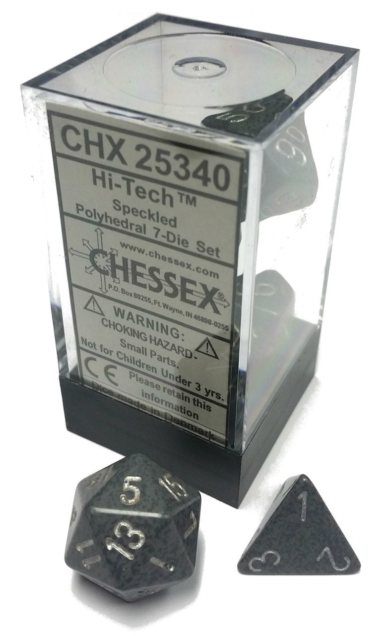 Speckled: Hi-tech Polyhedral 7-Die Set