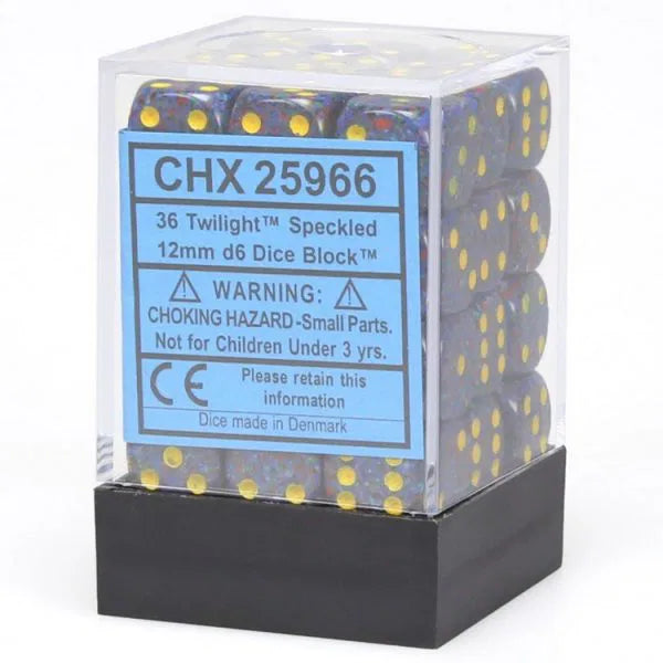 Speckled: Twilight 12mm D6 Dice Block (36)