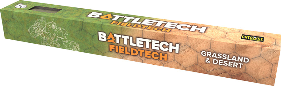 BattleTech: BattleMat - FieldTech Grasslands/Desert