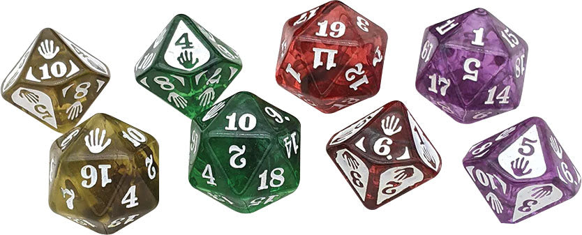 Eldritch Blast Dice Dark (8)