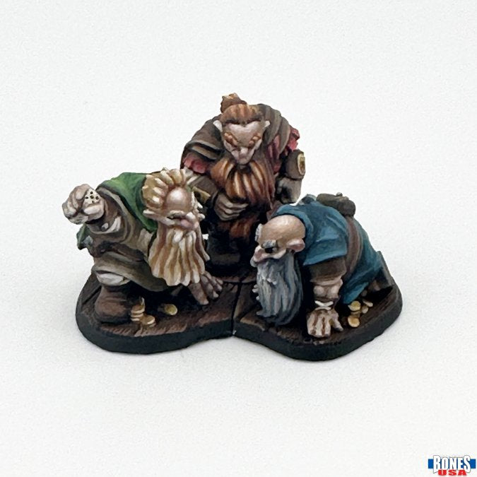 Reaper Legends Townsfolk: Gambling Dwarves (3)
