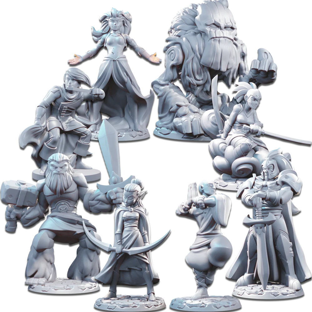 Dice Throne: Season One Miniatures