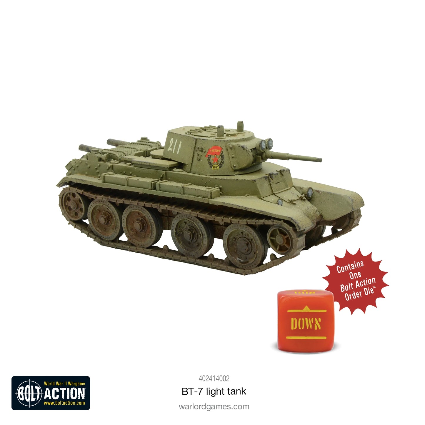 Bolt Action Soviet BT-7 fast tank