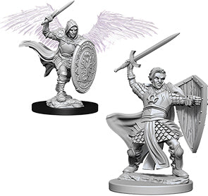 Nolzur's Marvelous Unpainted Miniatures - Aasimar Male Paladin