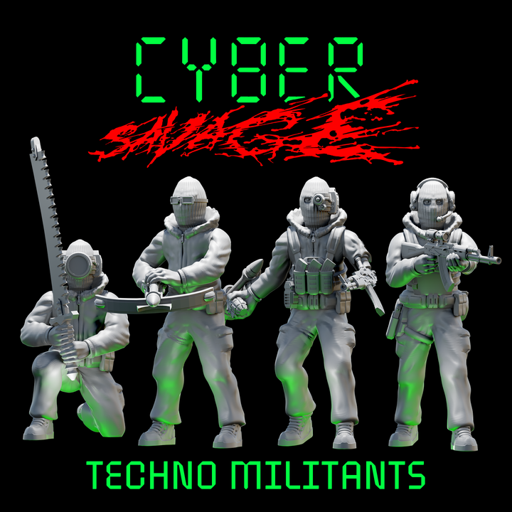 Cyber Savage Techno Militant