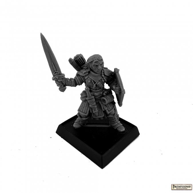 Reaper Pathfinder Bones Valeros, Iconic Human Fighter