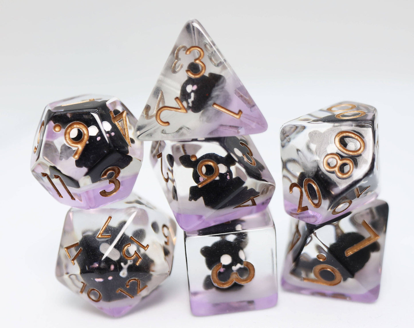 Baby Bat RPG Dice Set