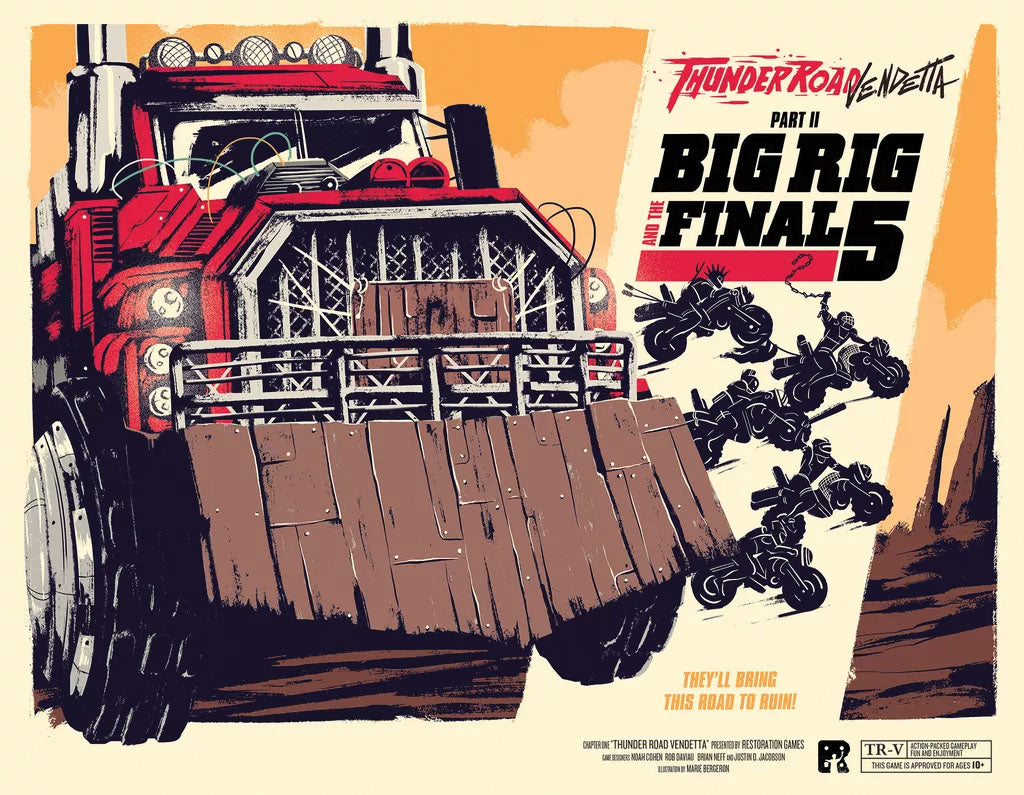 Thunder Road: Vendetta - Big Rig and the Final Five Expansion - Deluxe Edition