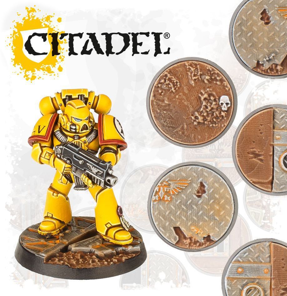 Warhammer 40k: Sector Imperialis 32mm Round Bases
