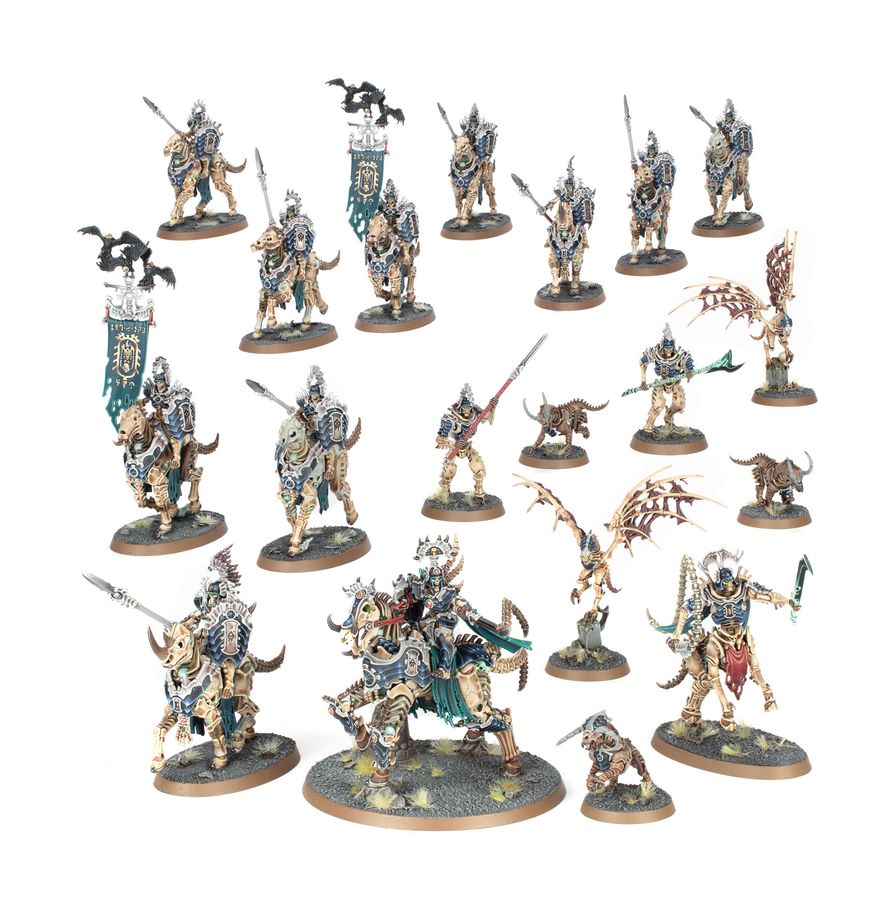 Spearhead: Ossiarch Bonereapers – Kavalos Vanguard