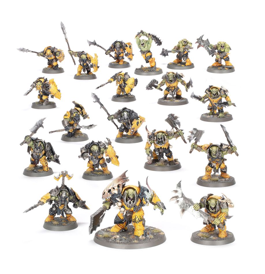 Spearhead Orruk Warclans: Ironjawz Bigmob