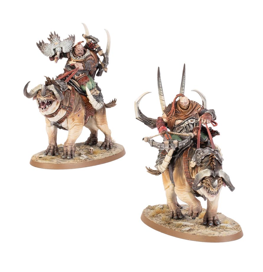 Ogre Mawtribes: Maulbeast Raiders/Cavalry