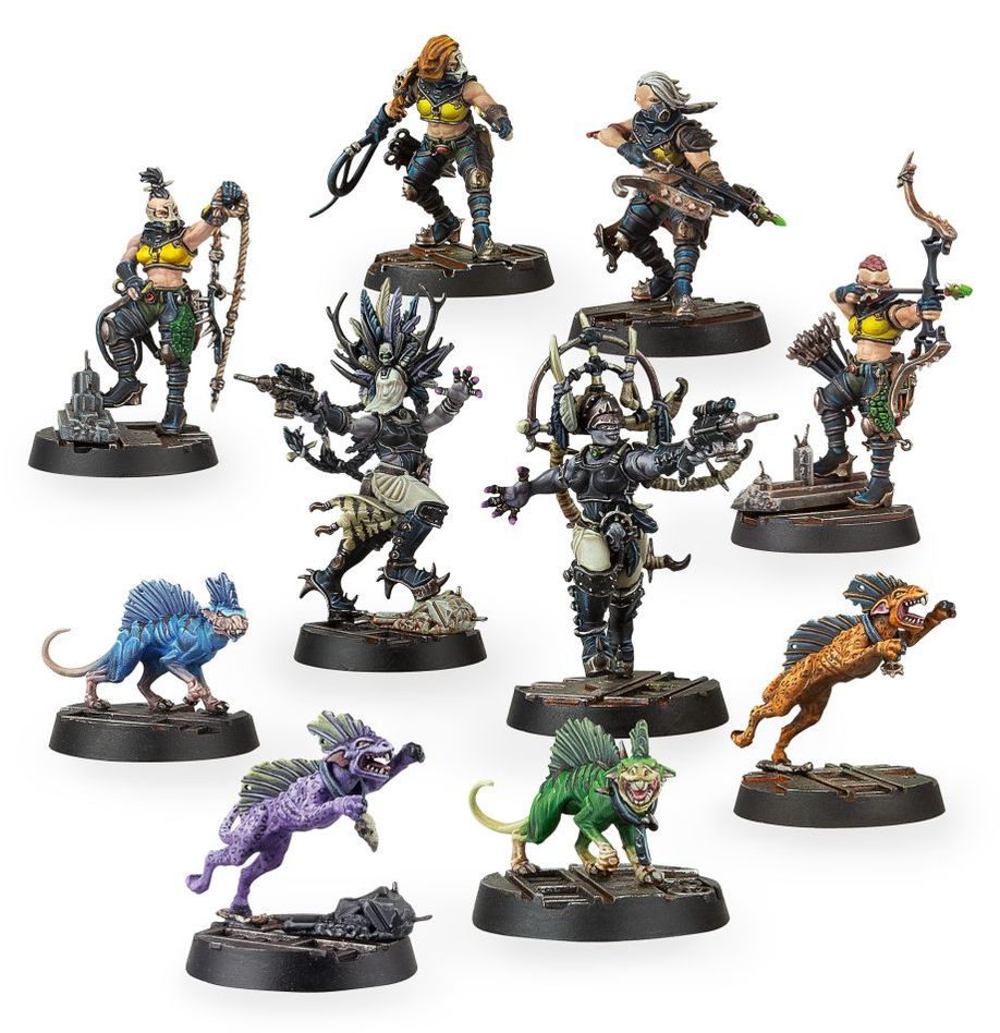 Escher Death-Maidens and Wyld Runners