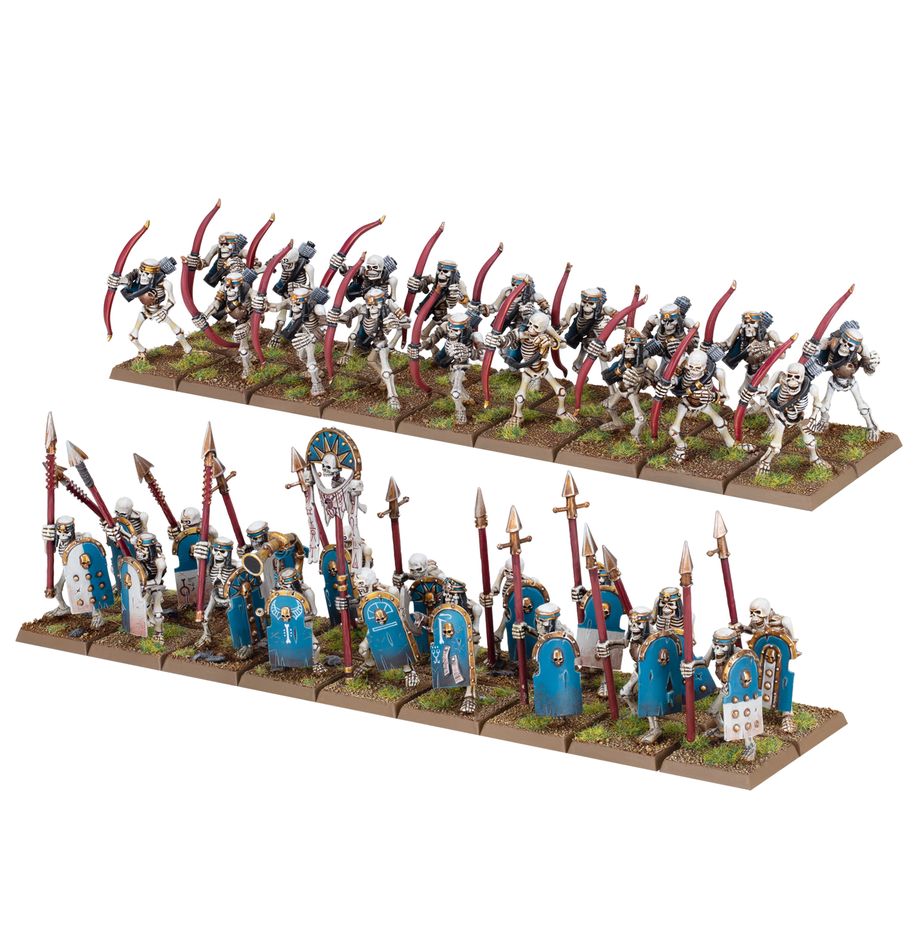 Tomb King's Skeleton Warriors/Archers