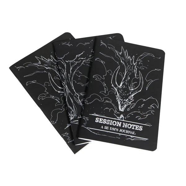 Dungeon Notes D&D 5E DM's Journals 3 pack