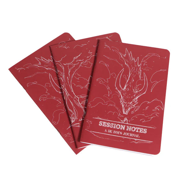 Dungeon Notes D&D 5E DM's Journals 3 pack