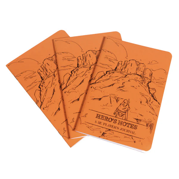 Dungeon Notes D&D 5E Player's Journals 3 pack