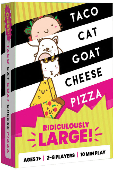 Taco Cat Goat Cheese Pizza Ridiculously Large Edition