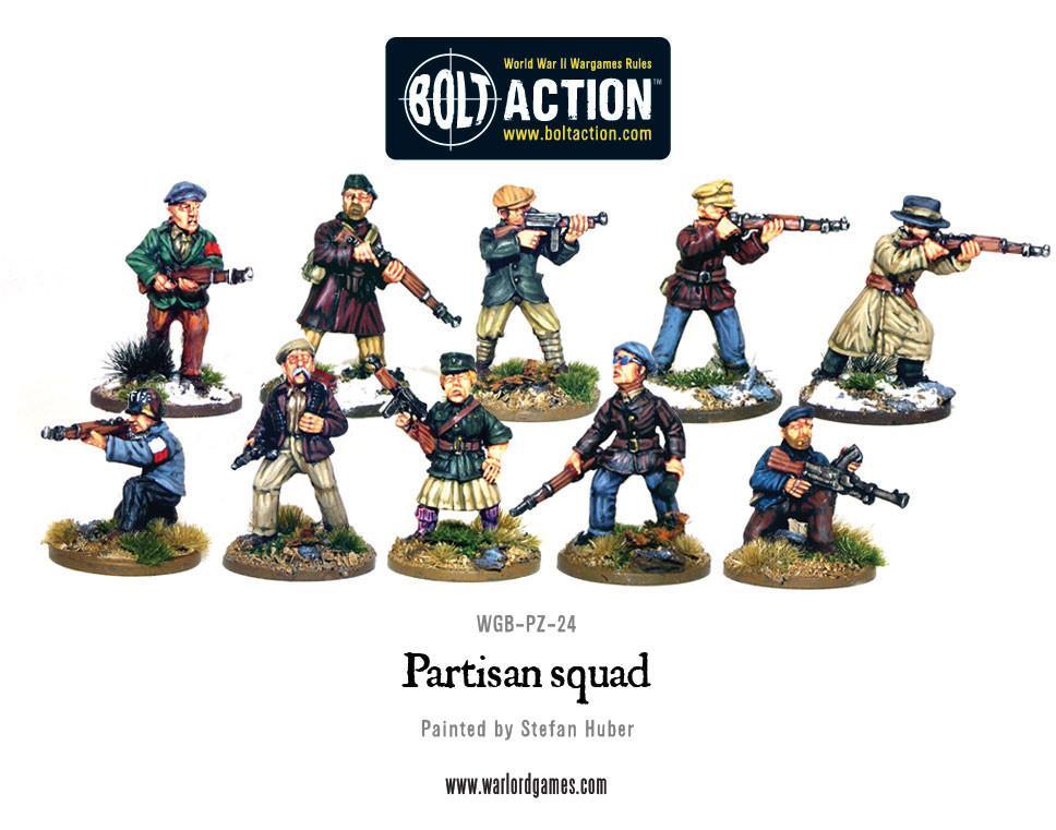 Bolt Action: Partisan Squad