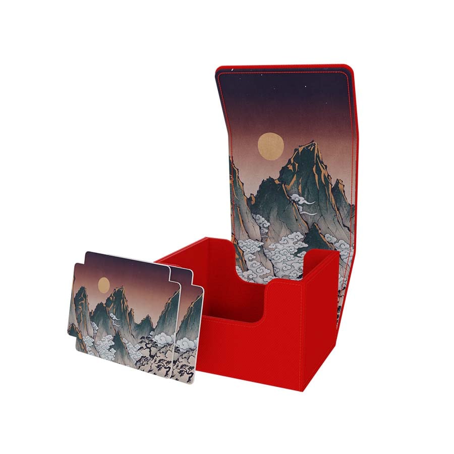 Arcane Fortress: Ukiyo-E Collection: Radiant 100+ Crimson Ridge Standard Deck Vault