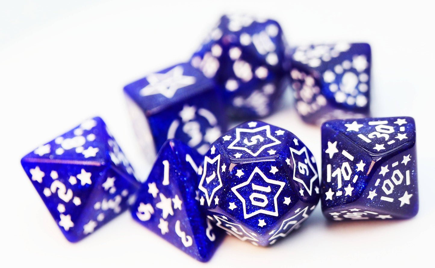 Shooting Stars: Cesium RPG Dice Set