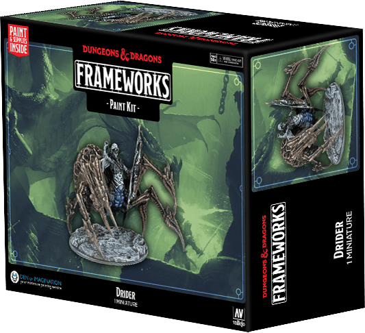 Frameworks Figures: Paint Night Kit Drider