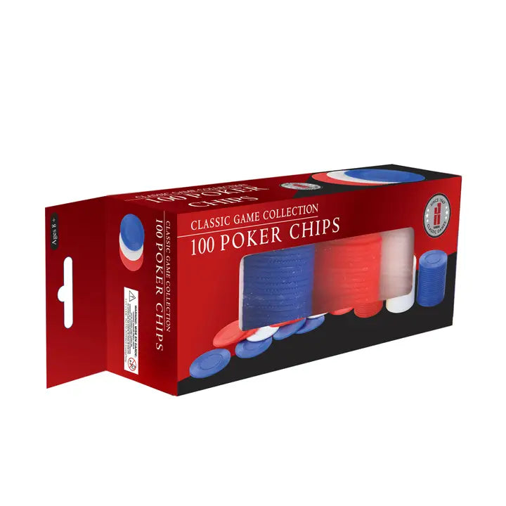 Poker Chips 100 (1.8g Plastic)