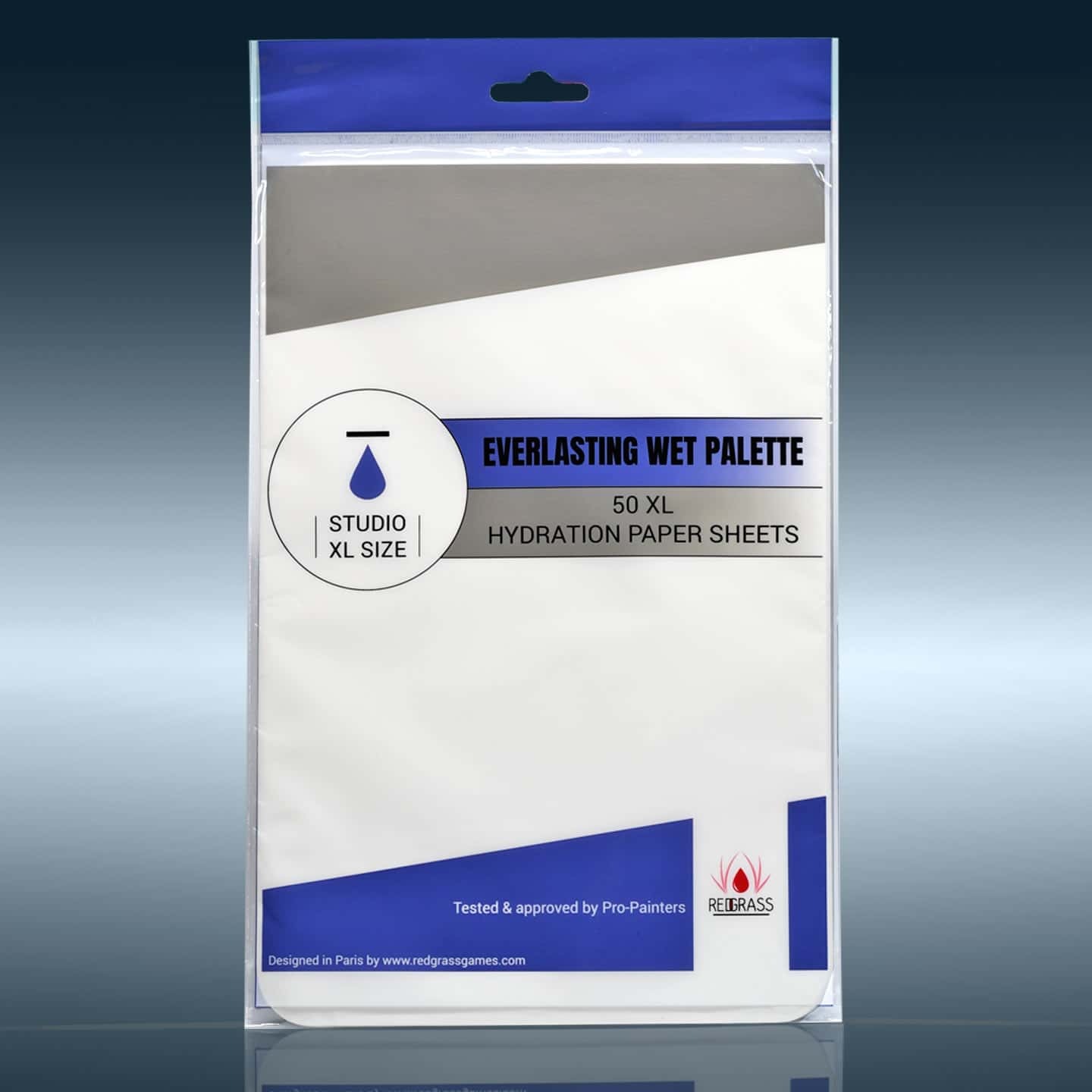 RedGrass Games: 50 x hydration paper sheets for Studio XL