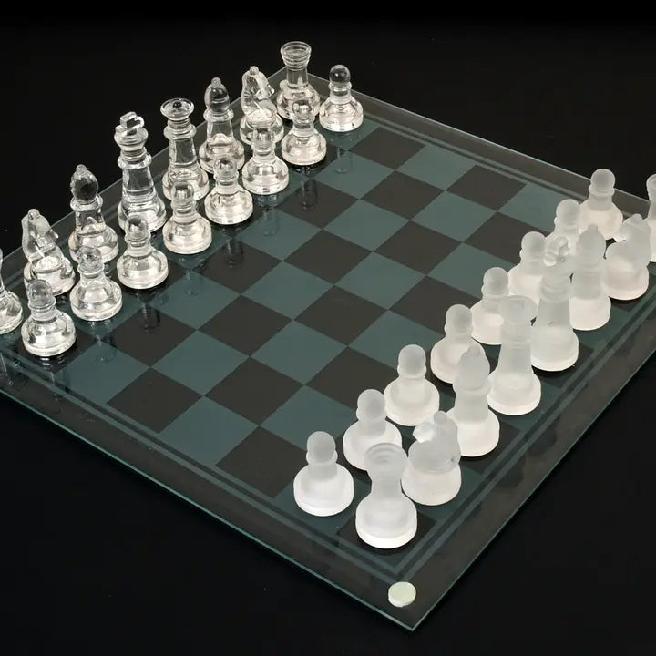Glass Chess Set