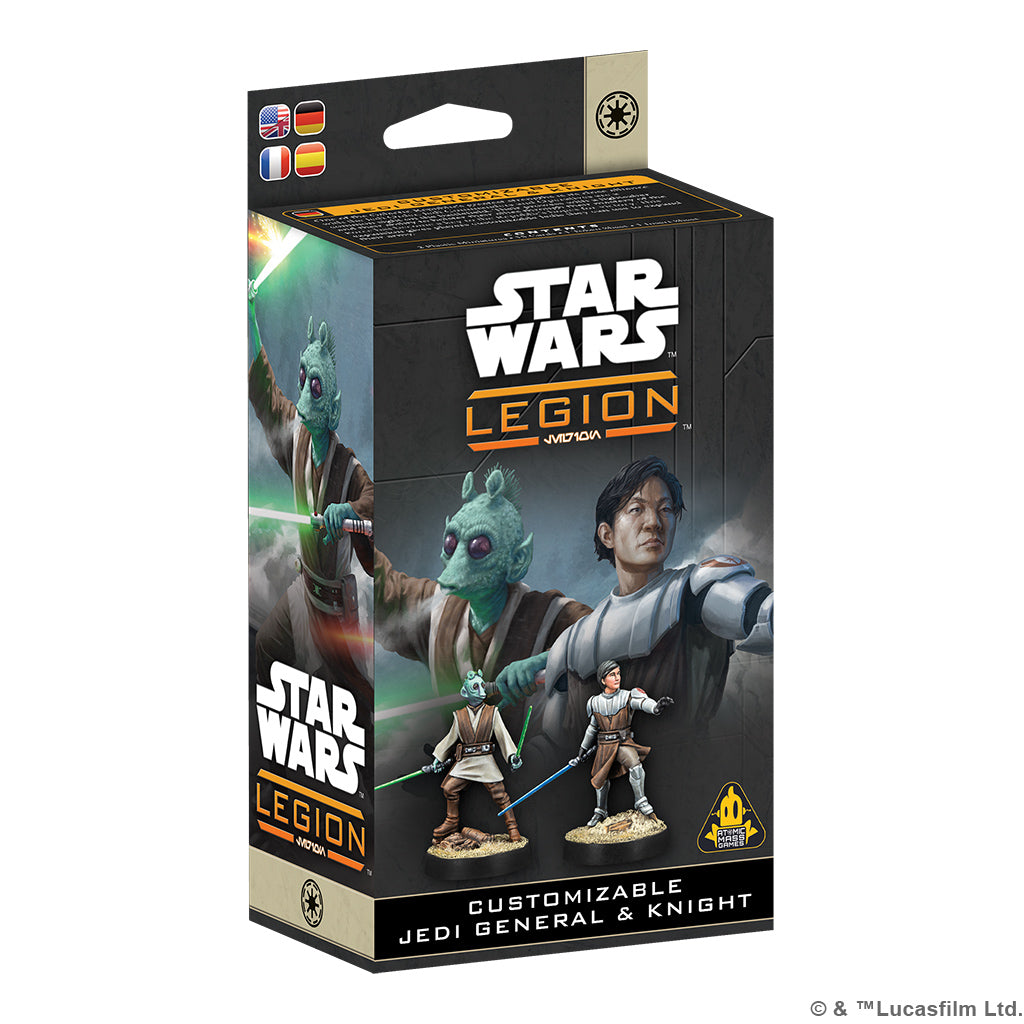 Star Wars: Legion - Customizable Jedi General And Knight