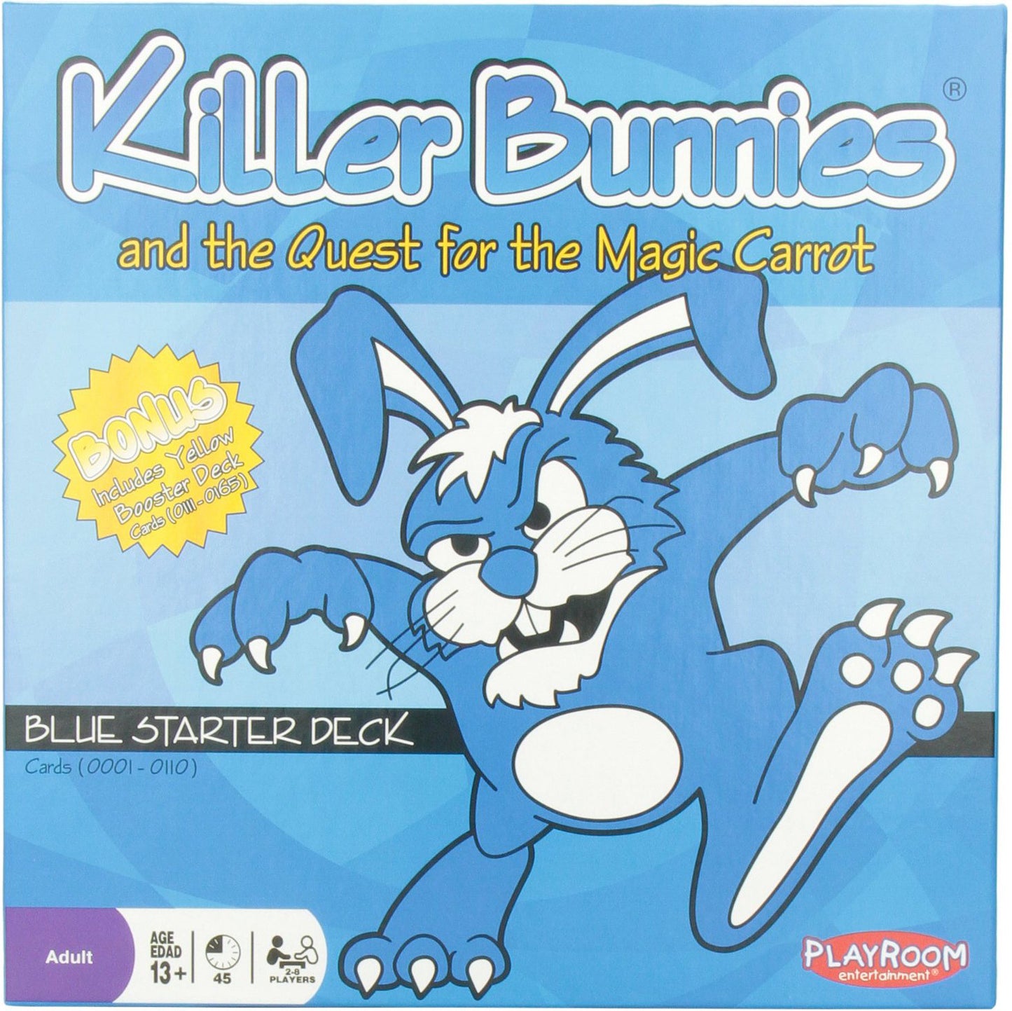 Killer Bunnies and the Quest for the Golden Carrot Blue Starter Set