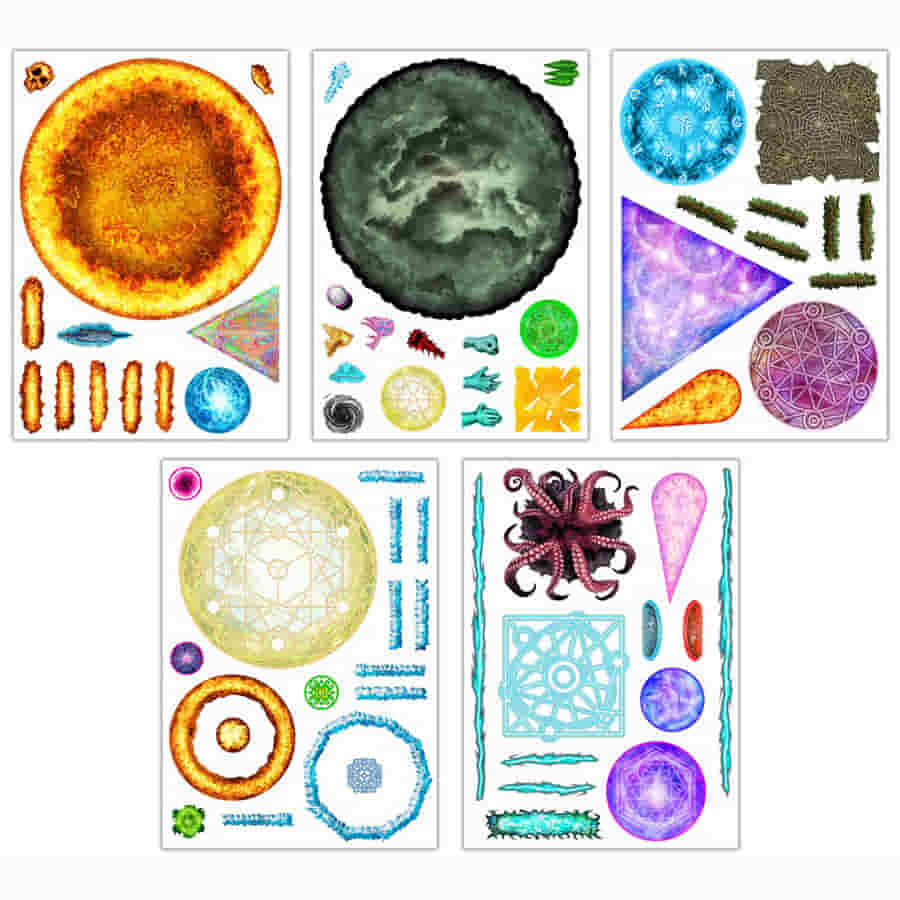 Add On Scenery For Rpg Battle Mats: Magic Effects