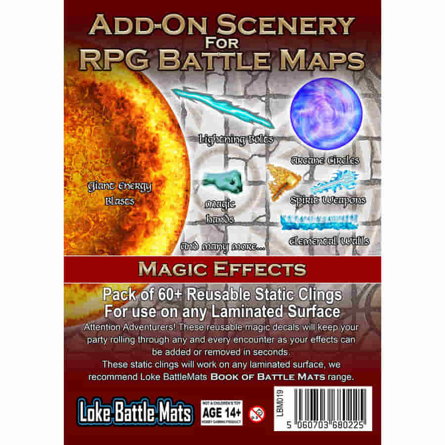 Add On Scenery For Rpg Battle Mats: Magic Effects