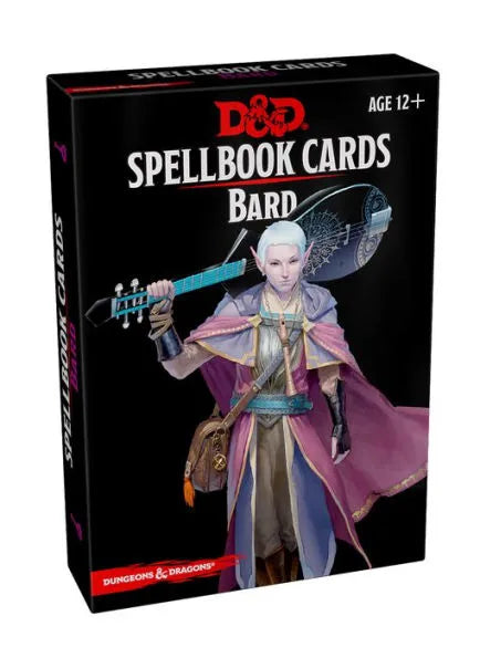 Dungeons and Dragons RPG: Spellbook Cards - Bard Deck (128 cards)