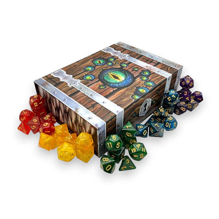 Mimic Chest and Treasure Dice Collection