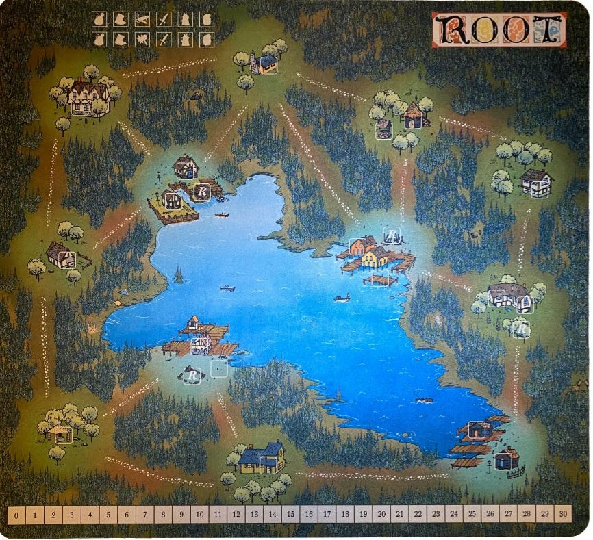 Root Playmat - Mountain/Lake