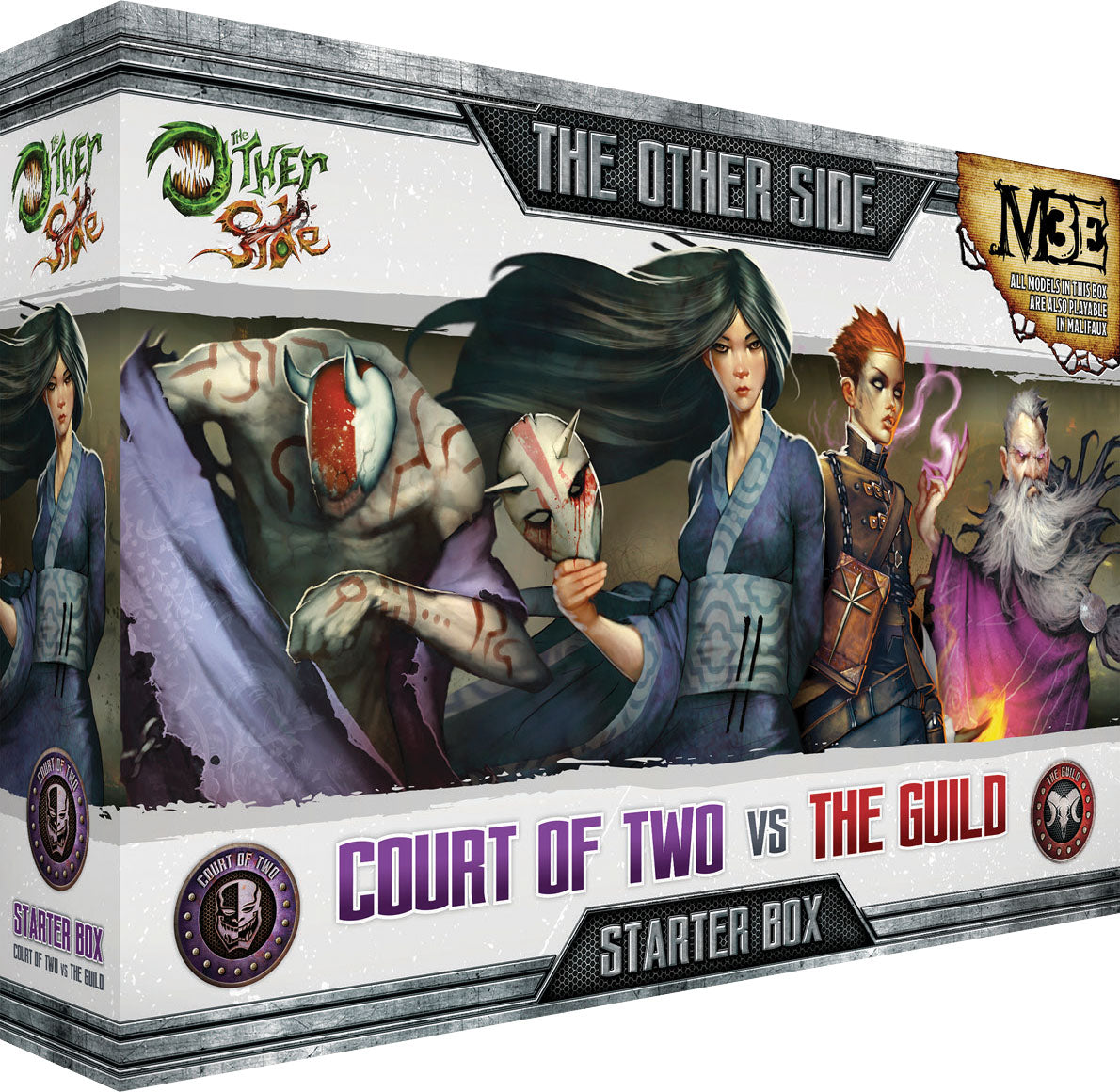 Malifaux: The Other Side: Starter Box - Court of Two vs The Guild