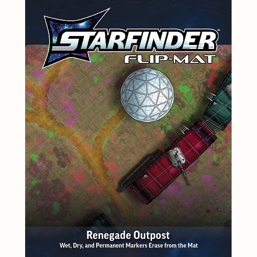 Starfinder RPG (2e): Flip-Mat: Renegade Outpost