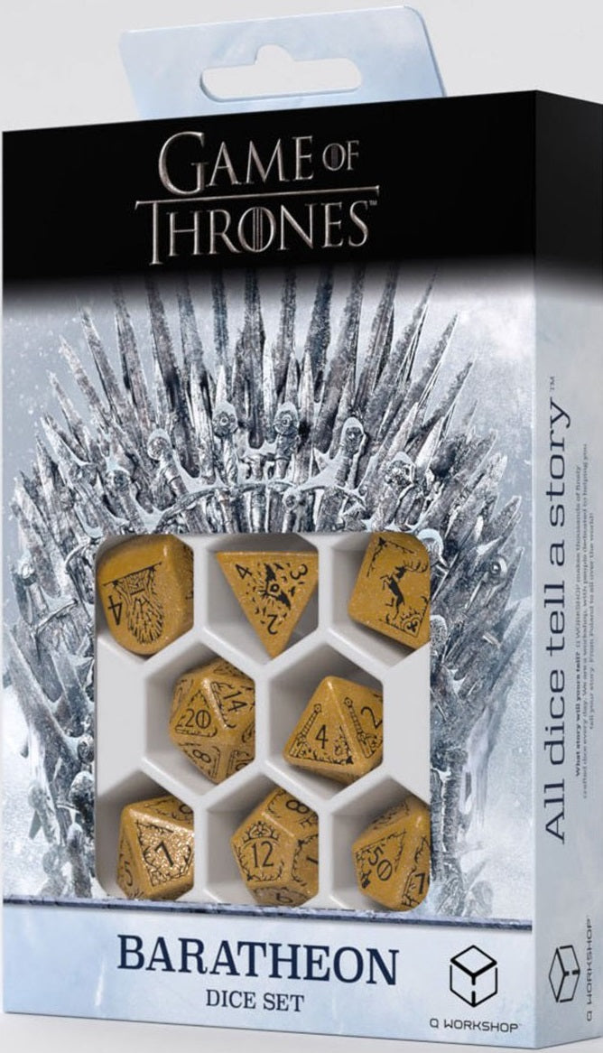 Game of Thrones RPG Dice Set - Baratheon