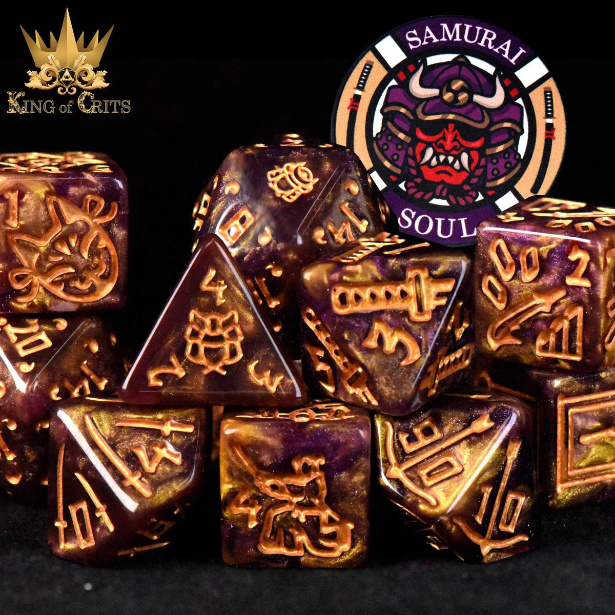 Samurai Soul - 11 Dice Set
