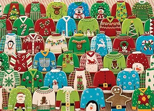 Ugly Christmas Sweaters 1000-piece Puzzle