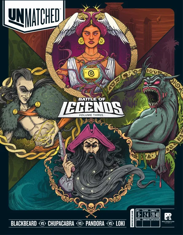 Unmatched: Battle of Legends Volume 3