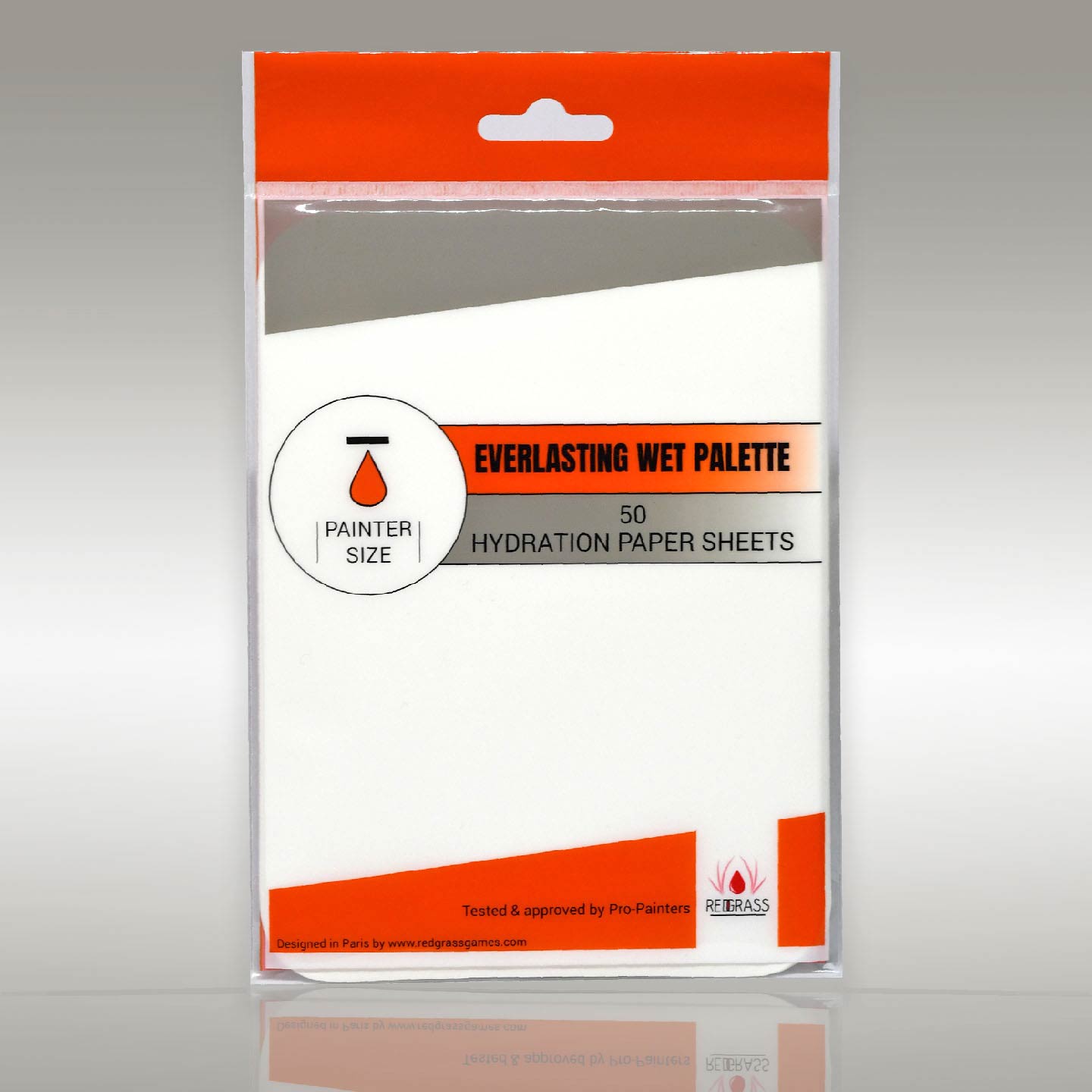 RedGrass Games: Everlasting Wet Palette Hydration Paper 50 Sheets