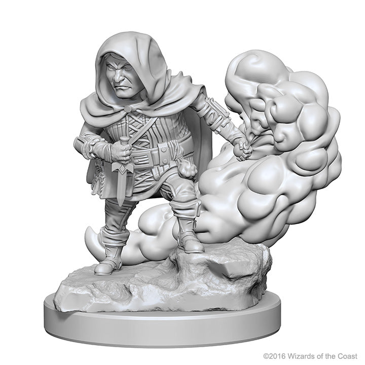 Nolzur's Marvelous Unpainted Miniatures - Halfling Male Rogue